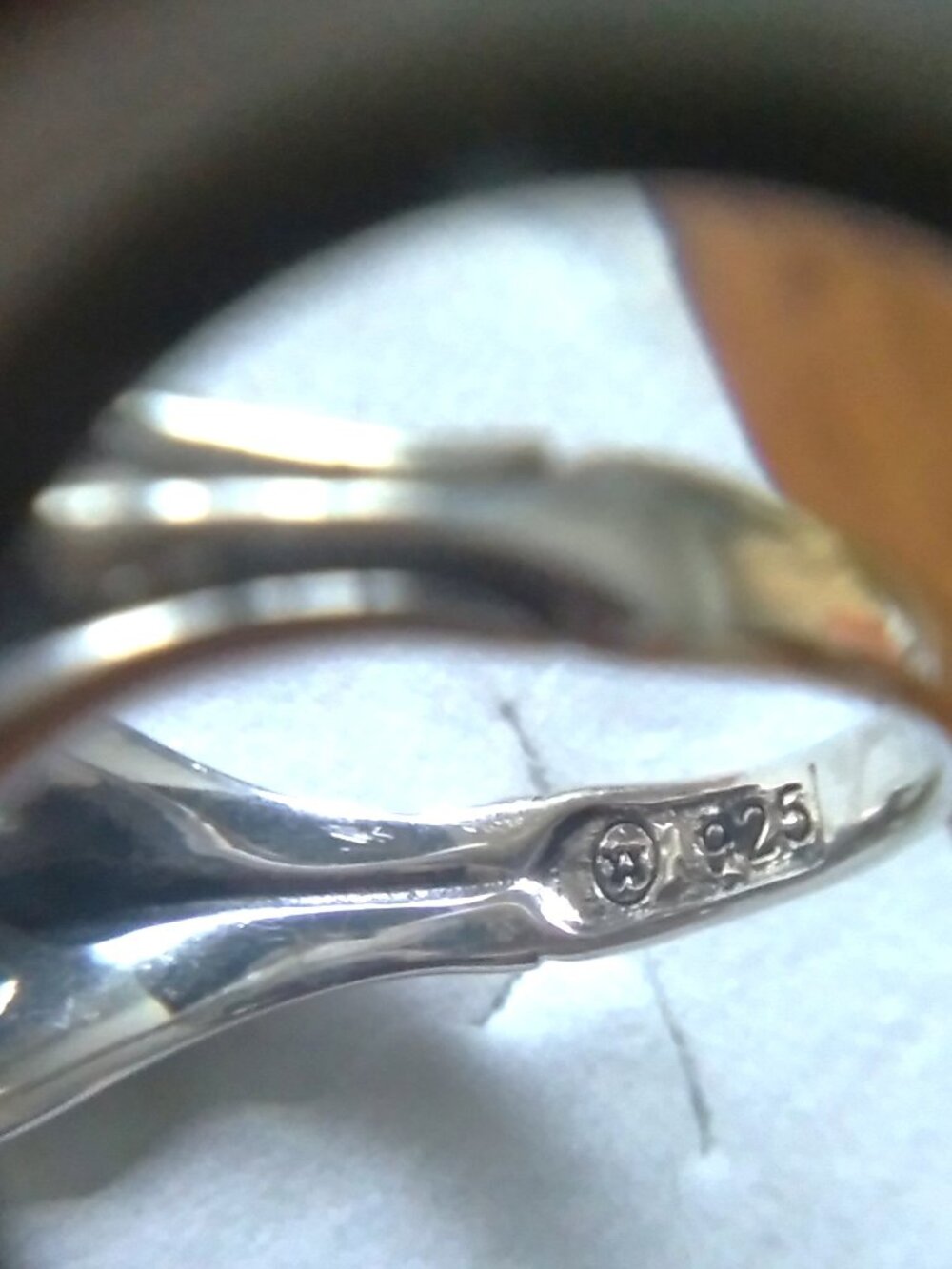 American West Phosphosiderite Silver RIng - Picture 4 of 6